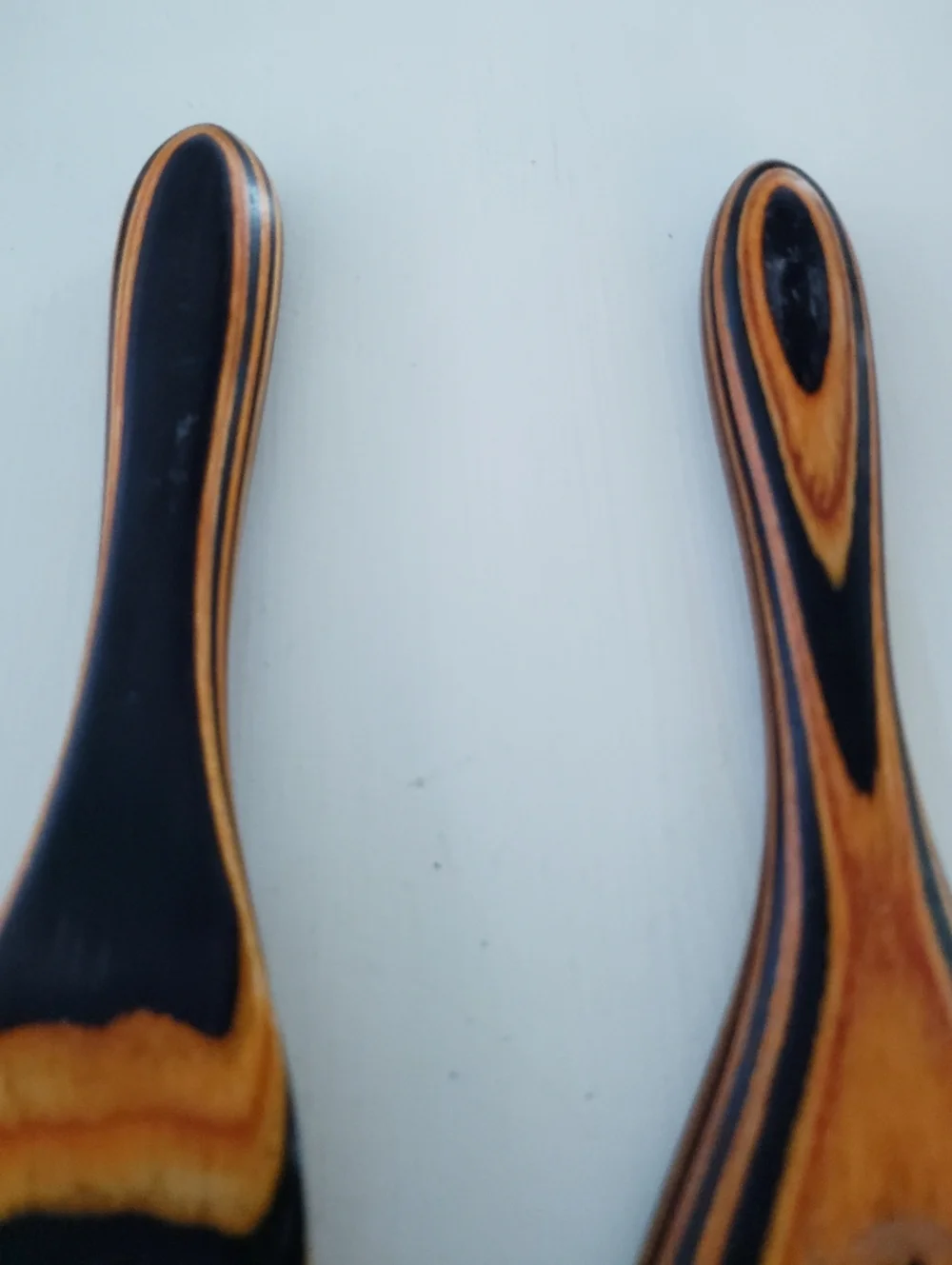Bamboo Wood Grain Spatulas, Set Of 2, Not Used